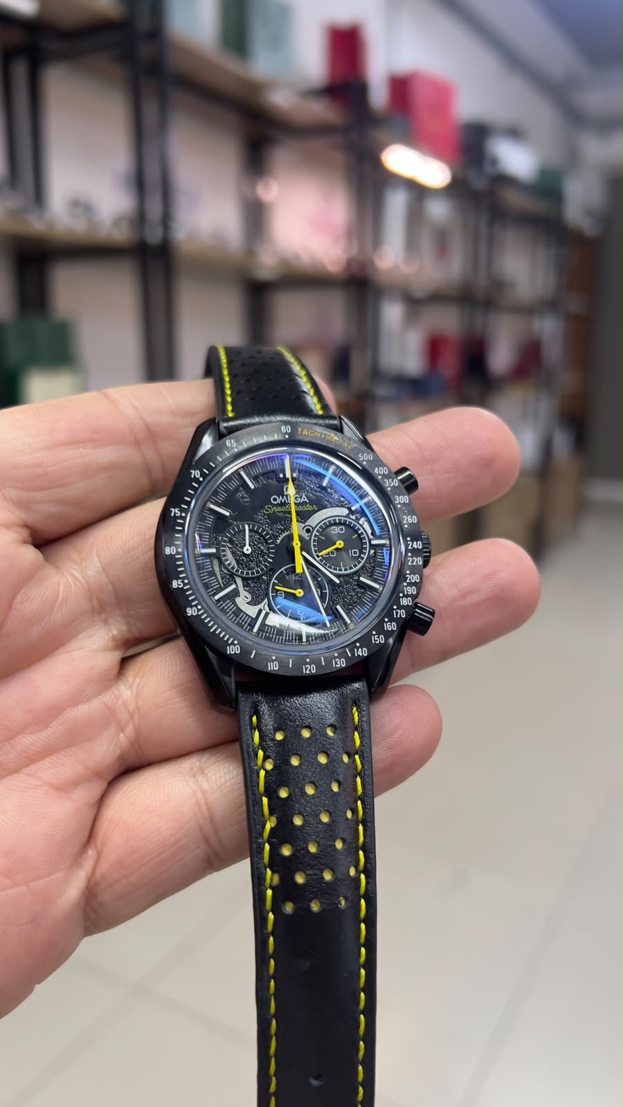 Omega speedmaster Apollo 8 Automático Black