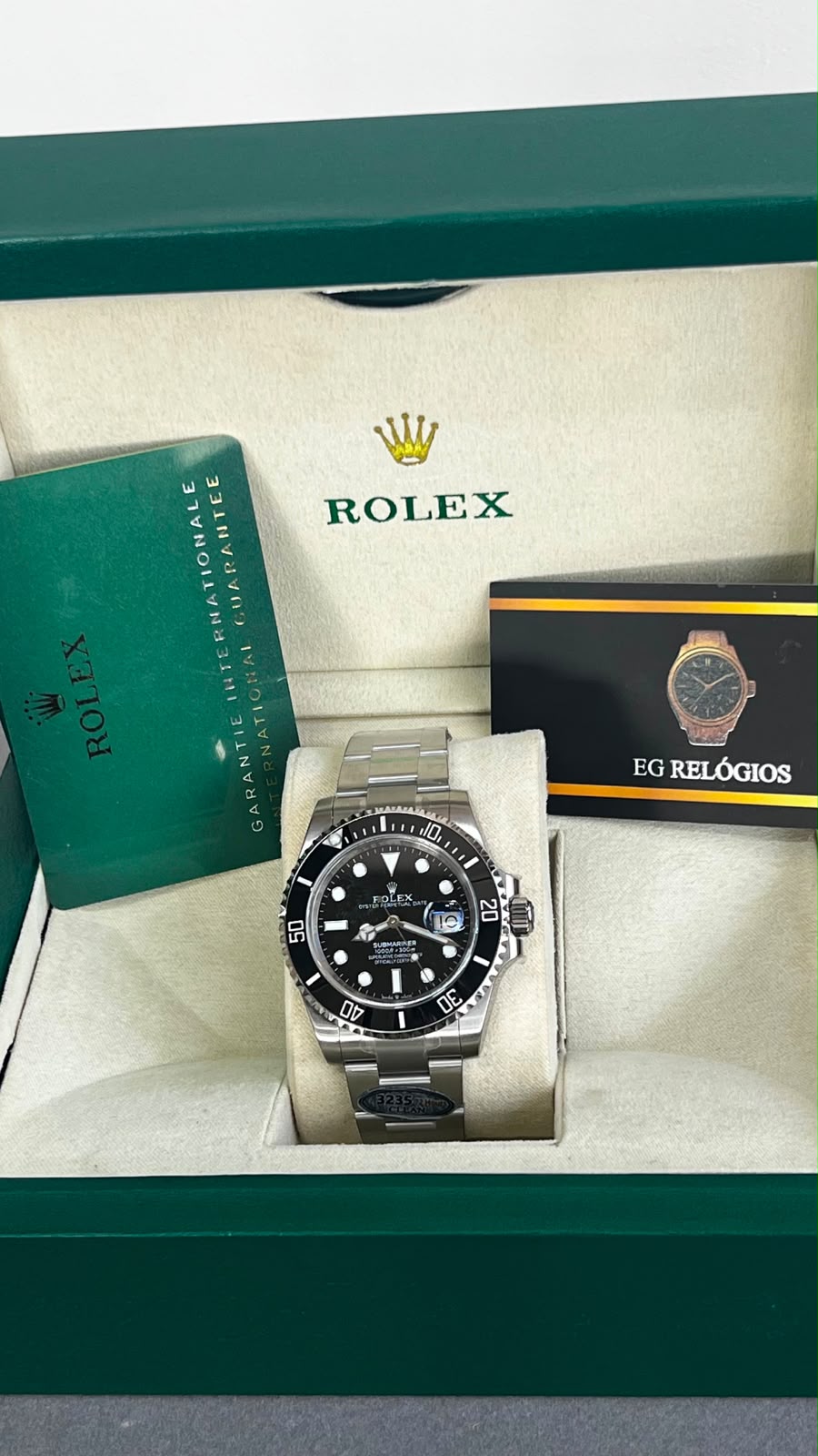 Rolex Submariner Preto