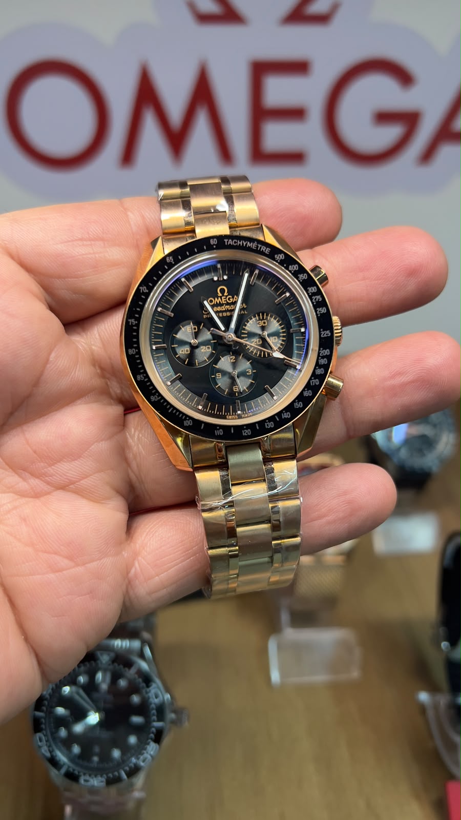Omega Speedmaster Rosê