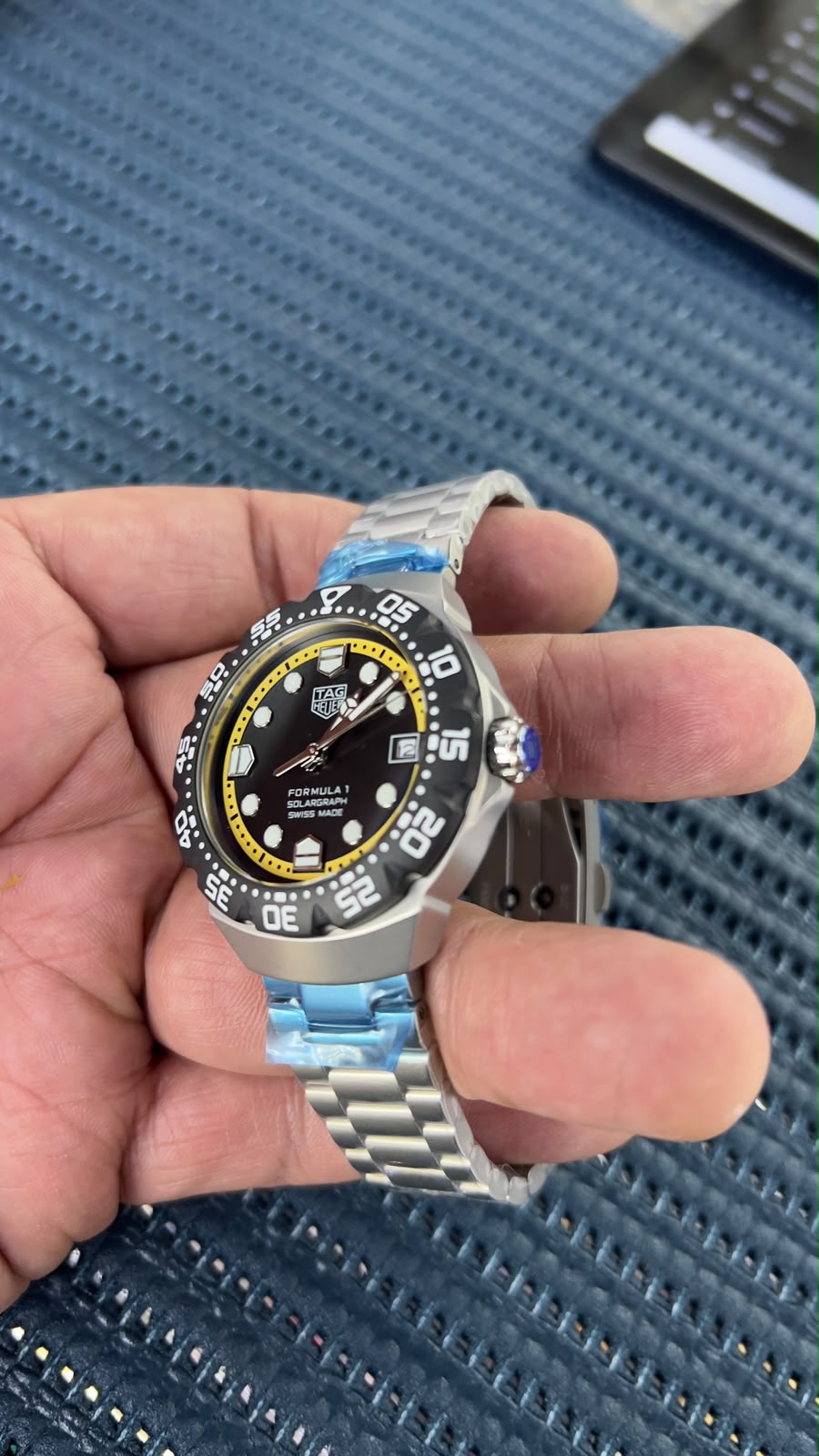 Tag Heuer fórmula 1black/yellow