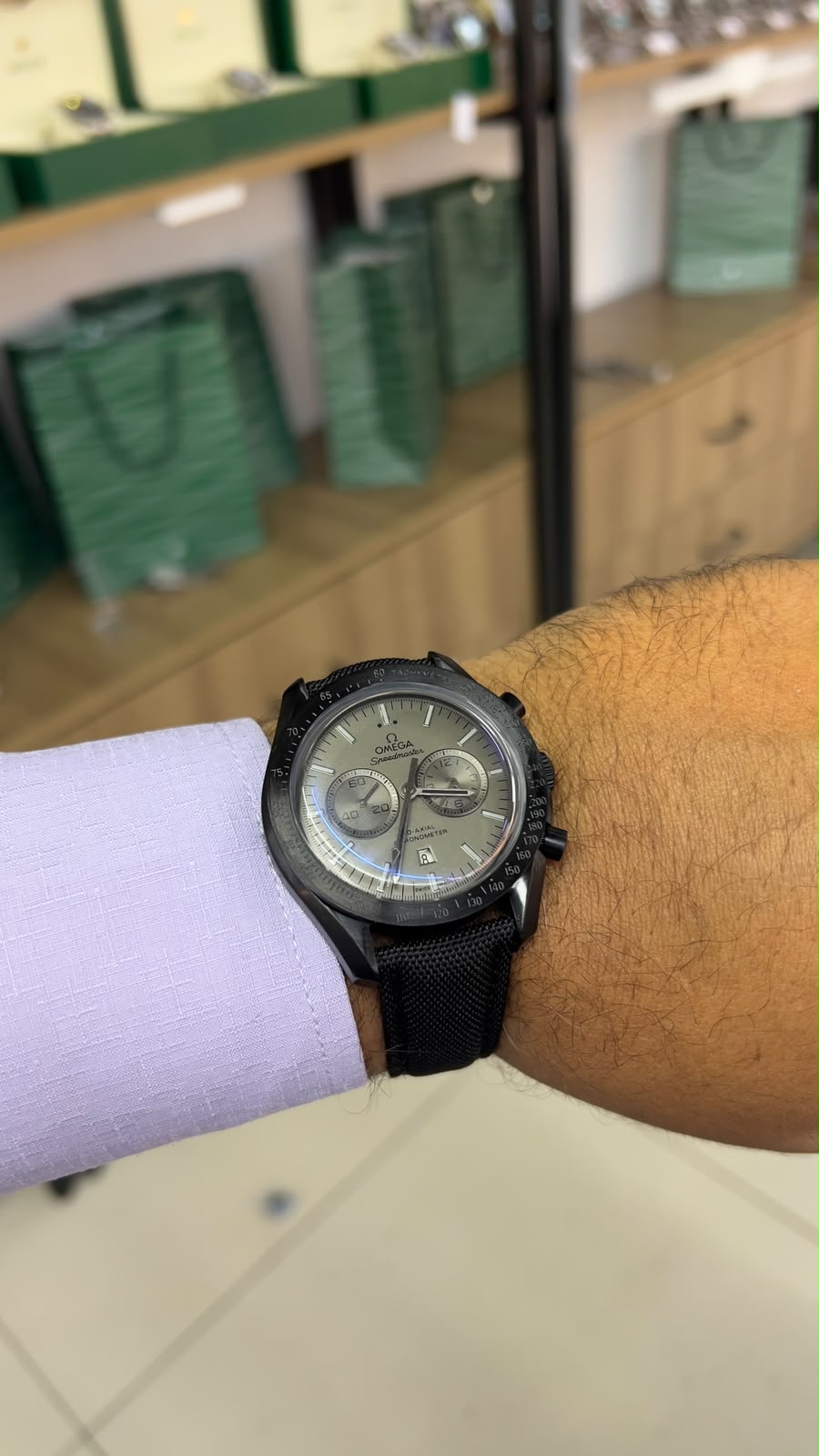 Omega Speedmaster coaxial