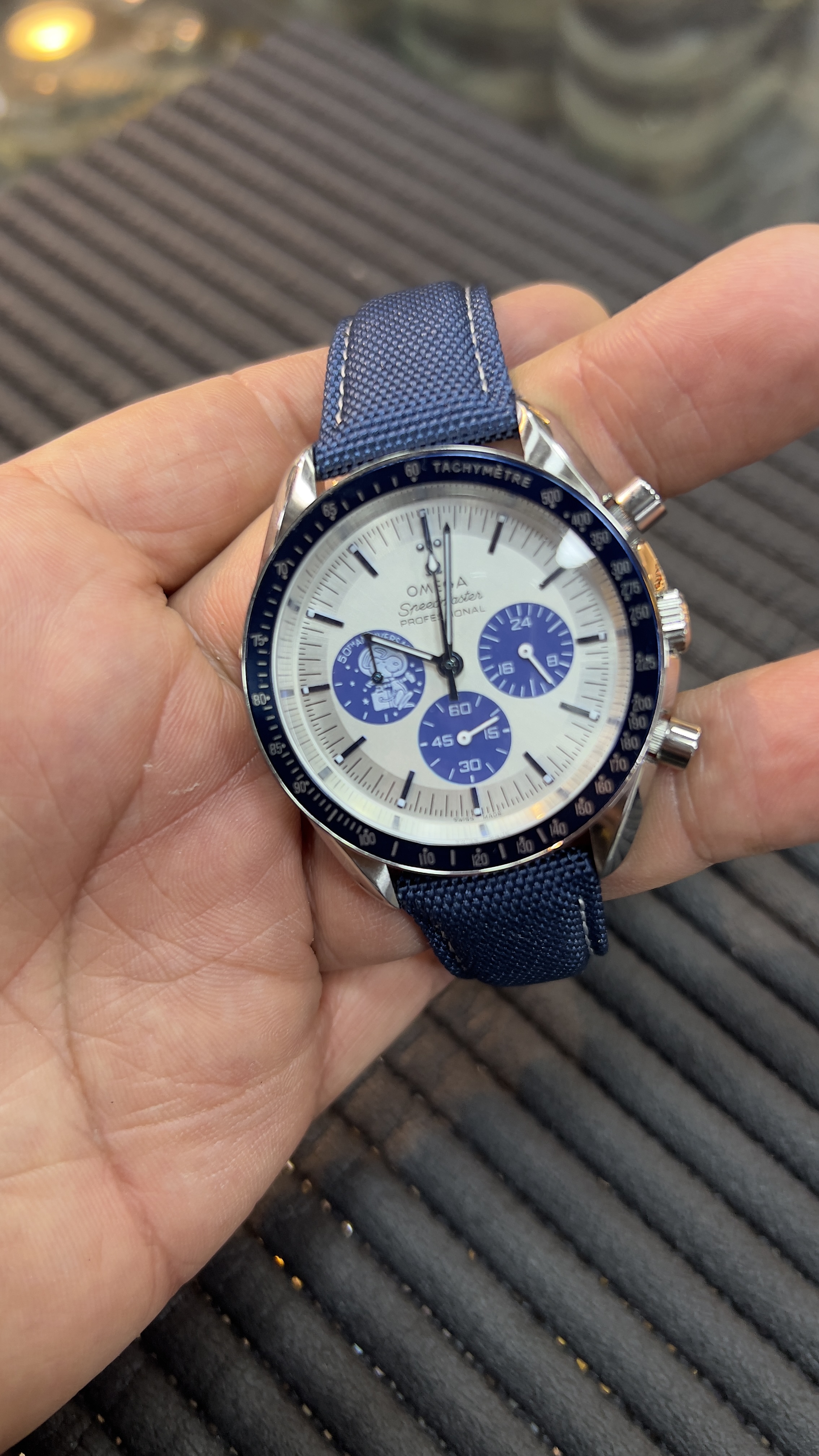 Omega Snoopy Cronógrafo premium