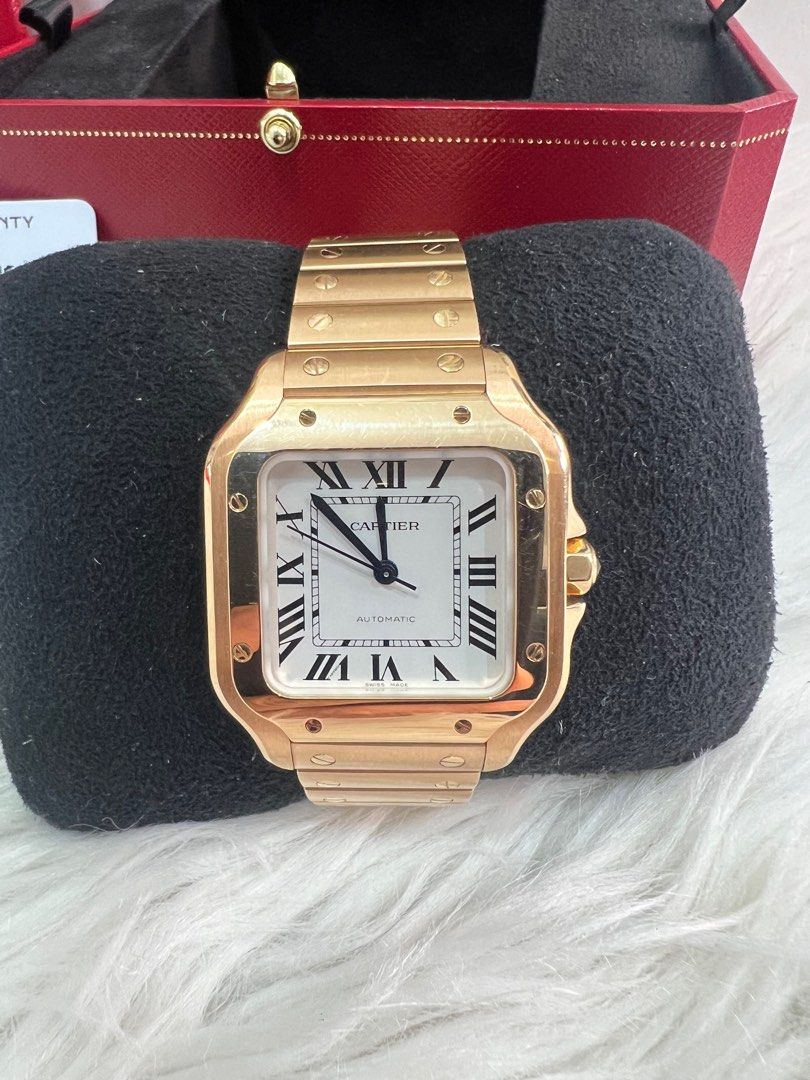 Cartier 36mm Dourado