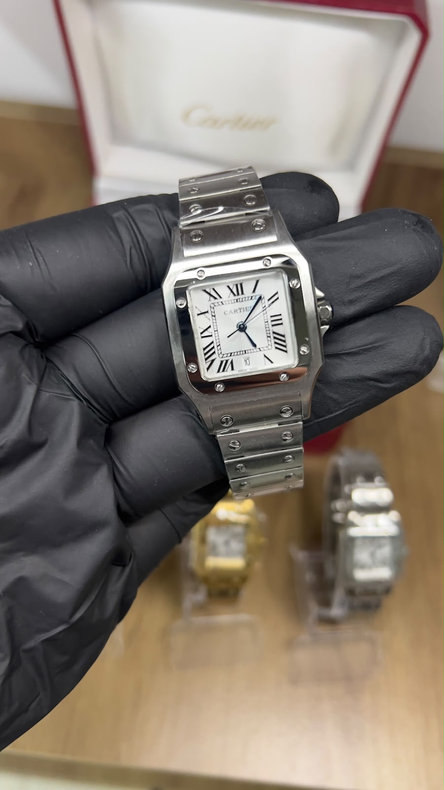 Cartier Santos Fem. 30mm