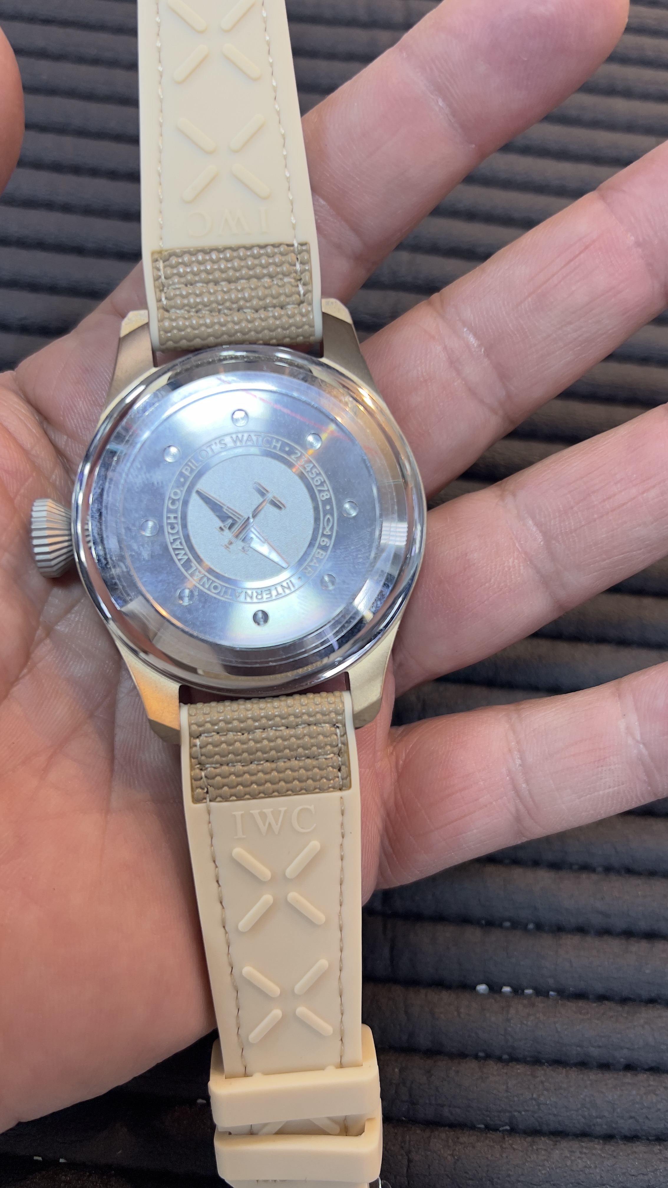 IWC bege 47mm
