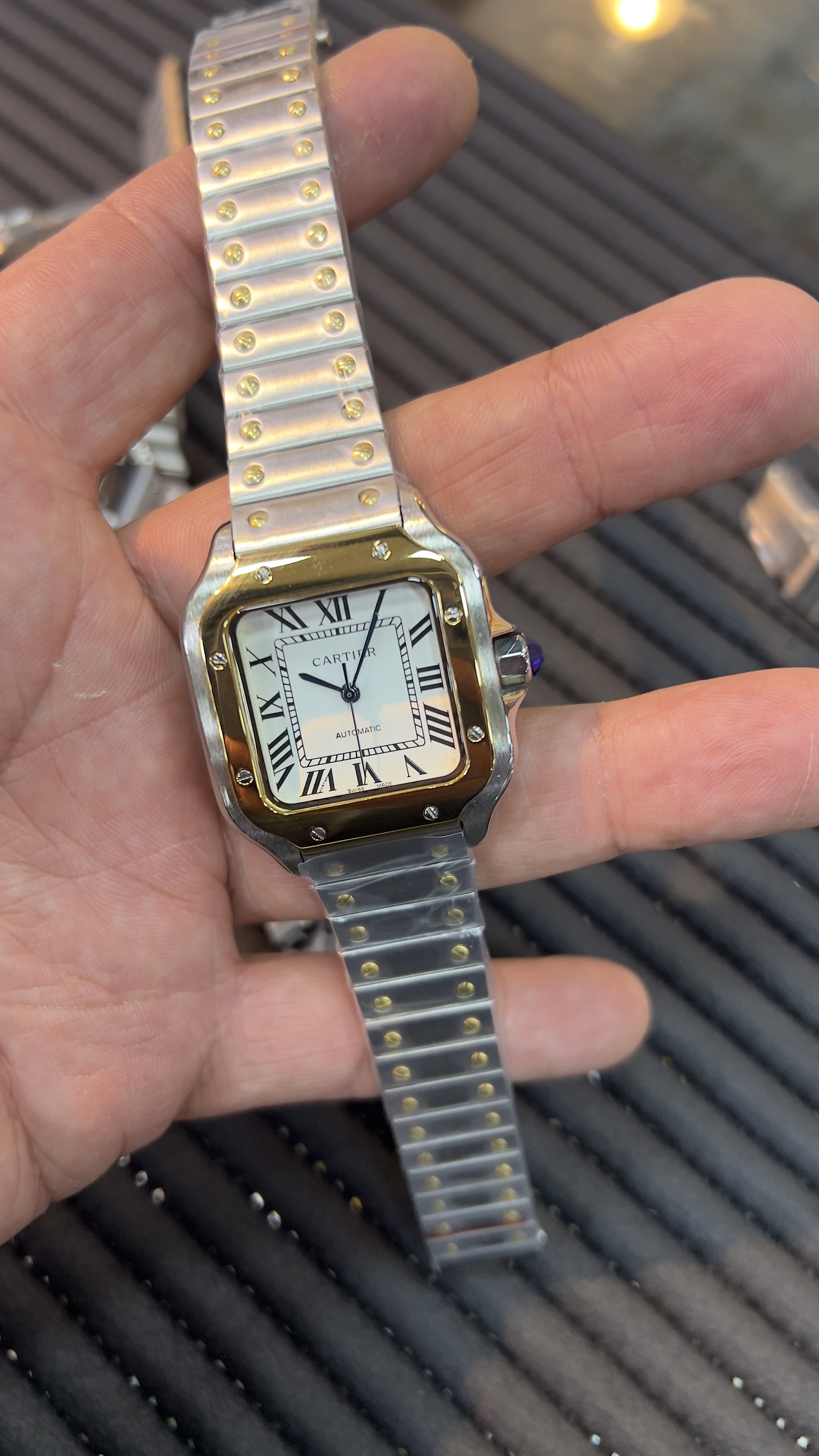 Cartier Santos misto 35mm