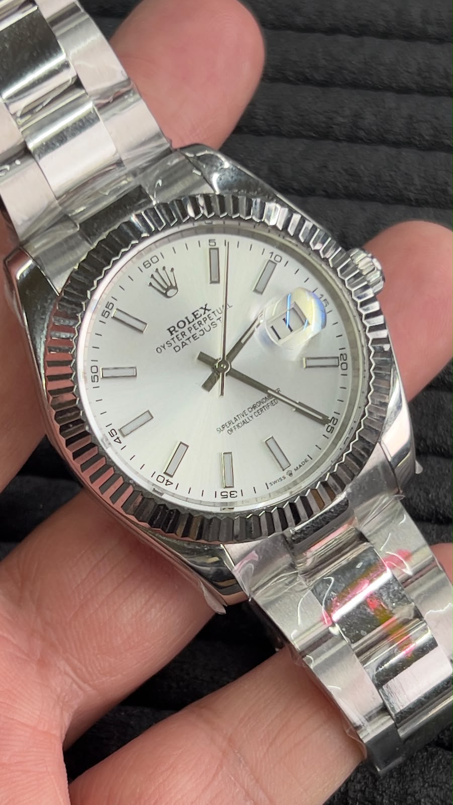 Rolex Oyster Perpetual Date Just Base ETA
