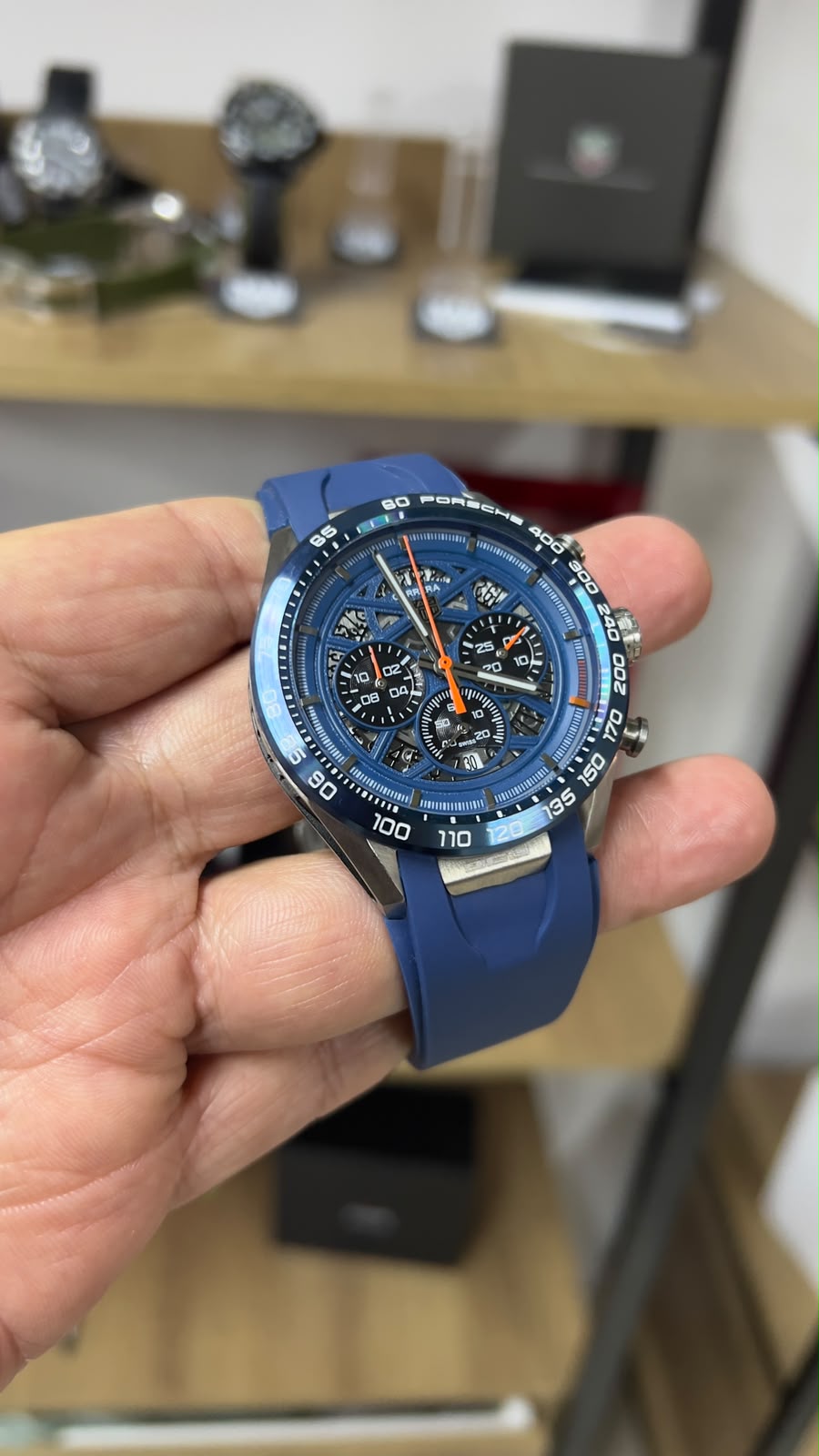Tag Heuer Porsche Blue Edition