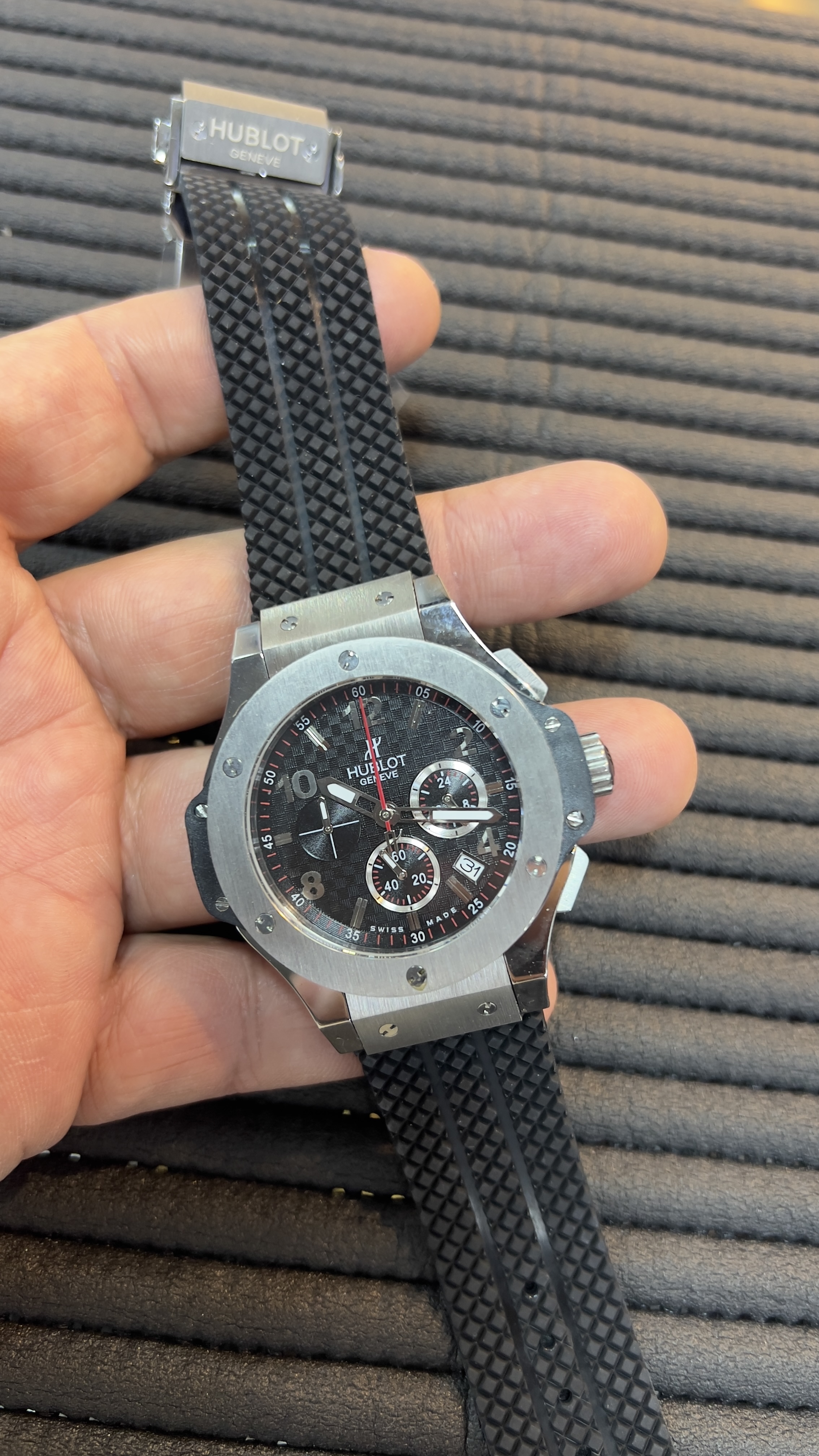 Hublot black cronigrafo
