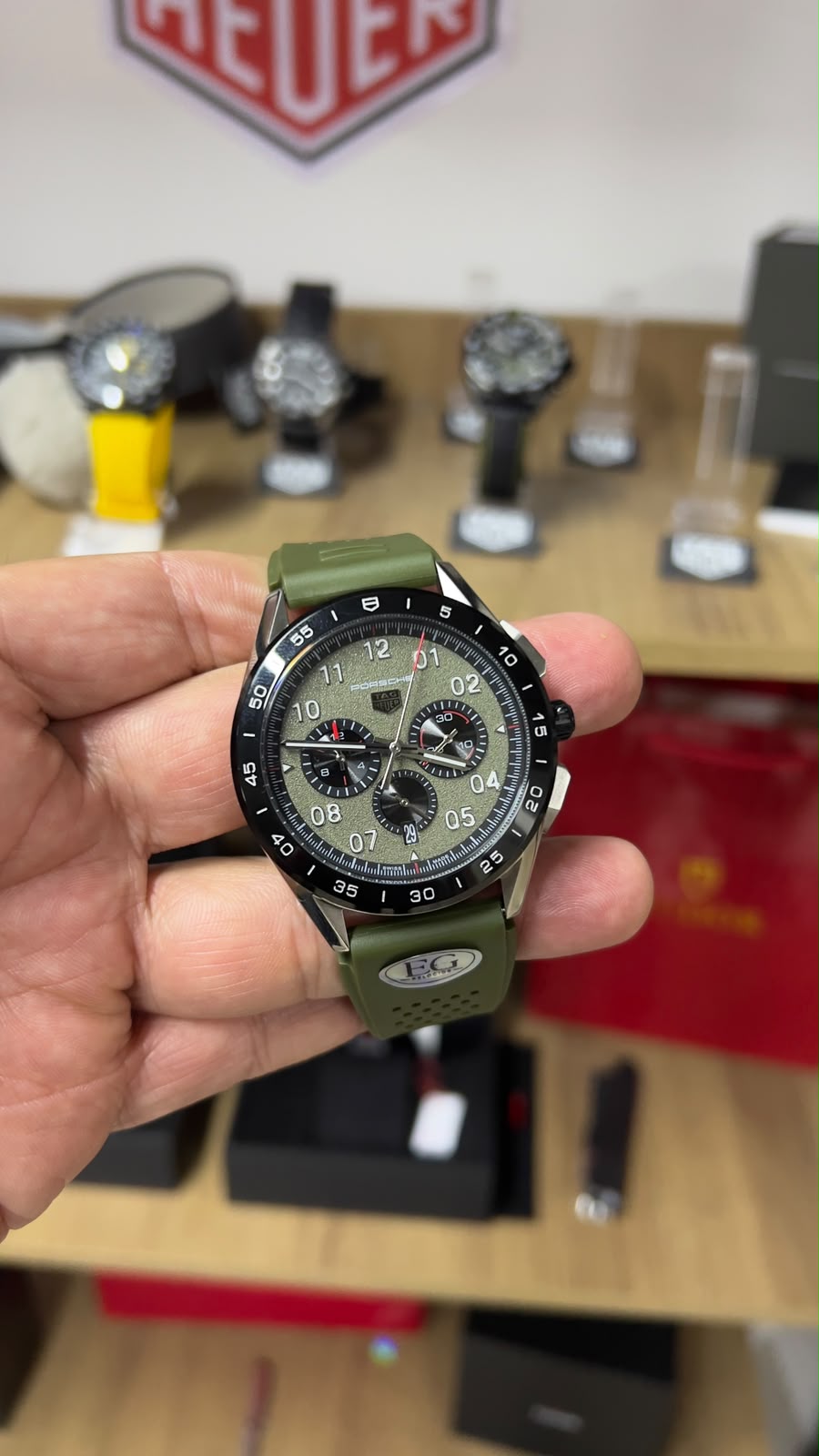 Tag Heuer Porsche Green Edition