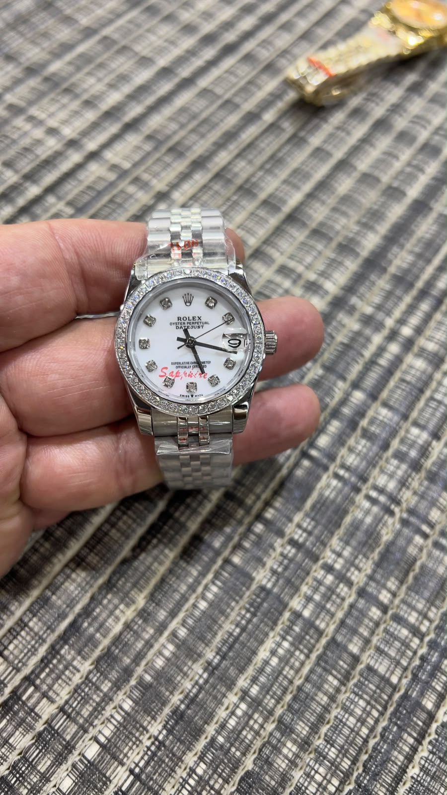 Rolex Oyster Date Pedras