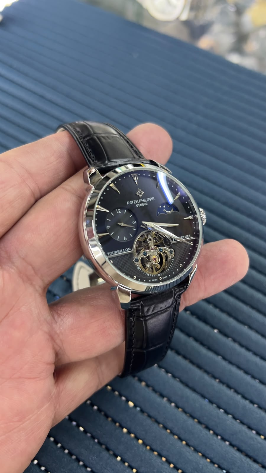 Patek Philippe tourbillon black