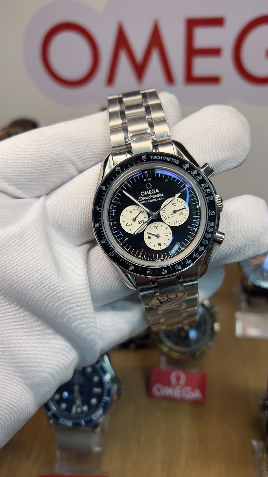 Omega Speedmaster black/white
