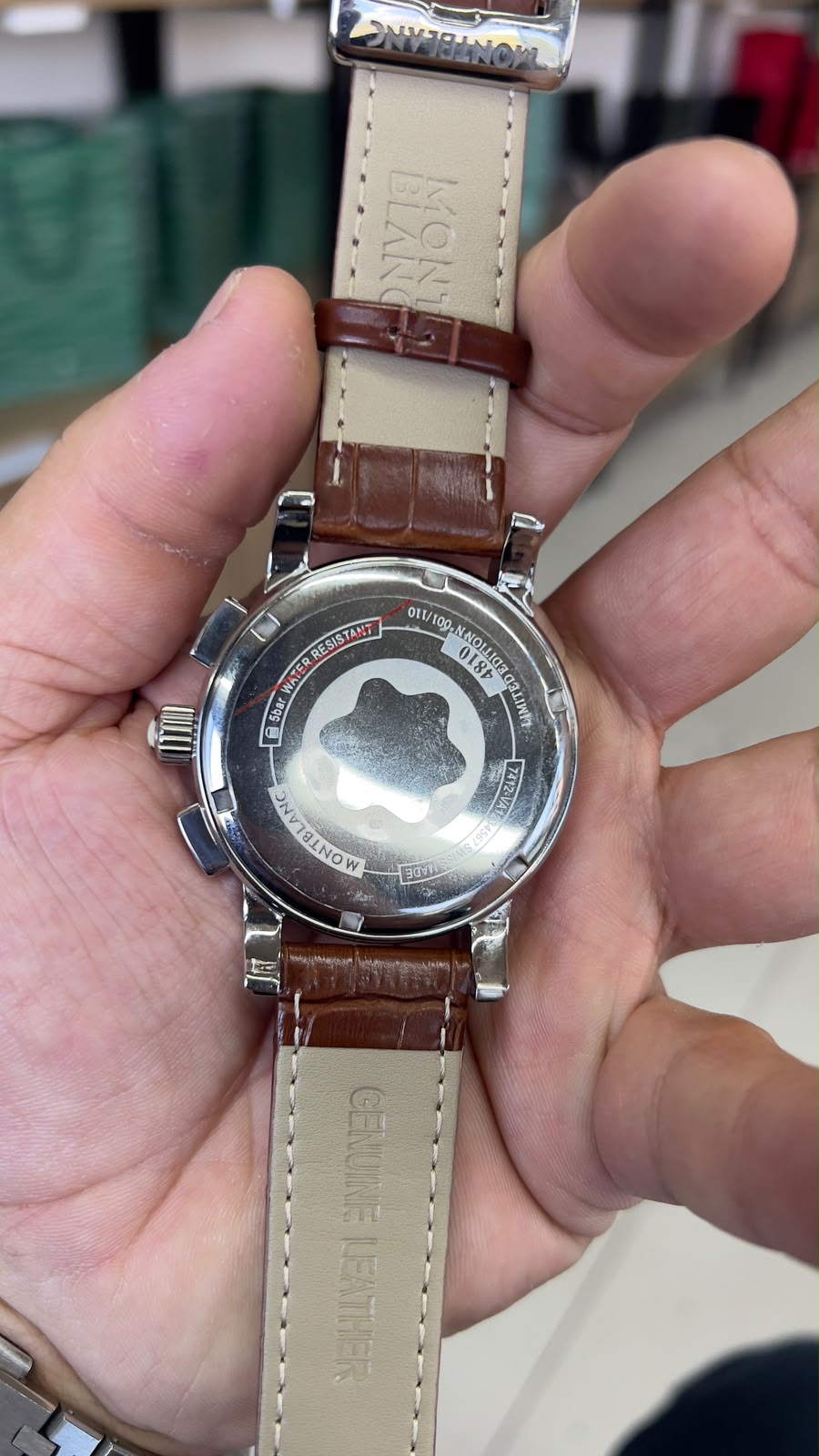 Mont  Blanc Cronometro